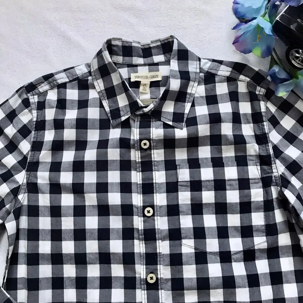Tucker & Tate NWT Button Down Shirt Boys M (8/10)
